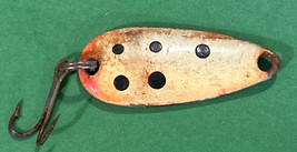 Vintage Small Metal Fishing Lure - Yellow And Black - £6.05 GBP