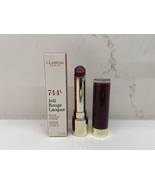 Clarins Joli Rouge Lacquer #744L Plum Lip Balm Full Size NIB - $14.84