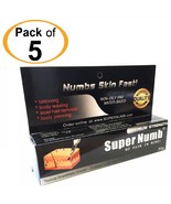 5 Tubes x 30g Skin Numbing Cream SUPER NUMB Tattoo Body Piercings Waxing... - $84.99