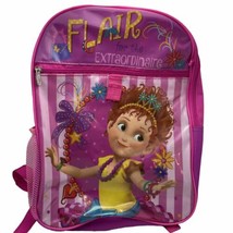 Fancy Nancy Backpack Flair for the Extraordinaire Pink Disney Kid 15&quot; x 12&quot; x 4&quot; - £7.65 GBP