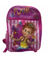 Fancy Nancy Backpack Flair for the Extraordinaire Pink Disney Kid 15&quot; x ... - £7.68 GBP