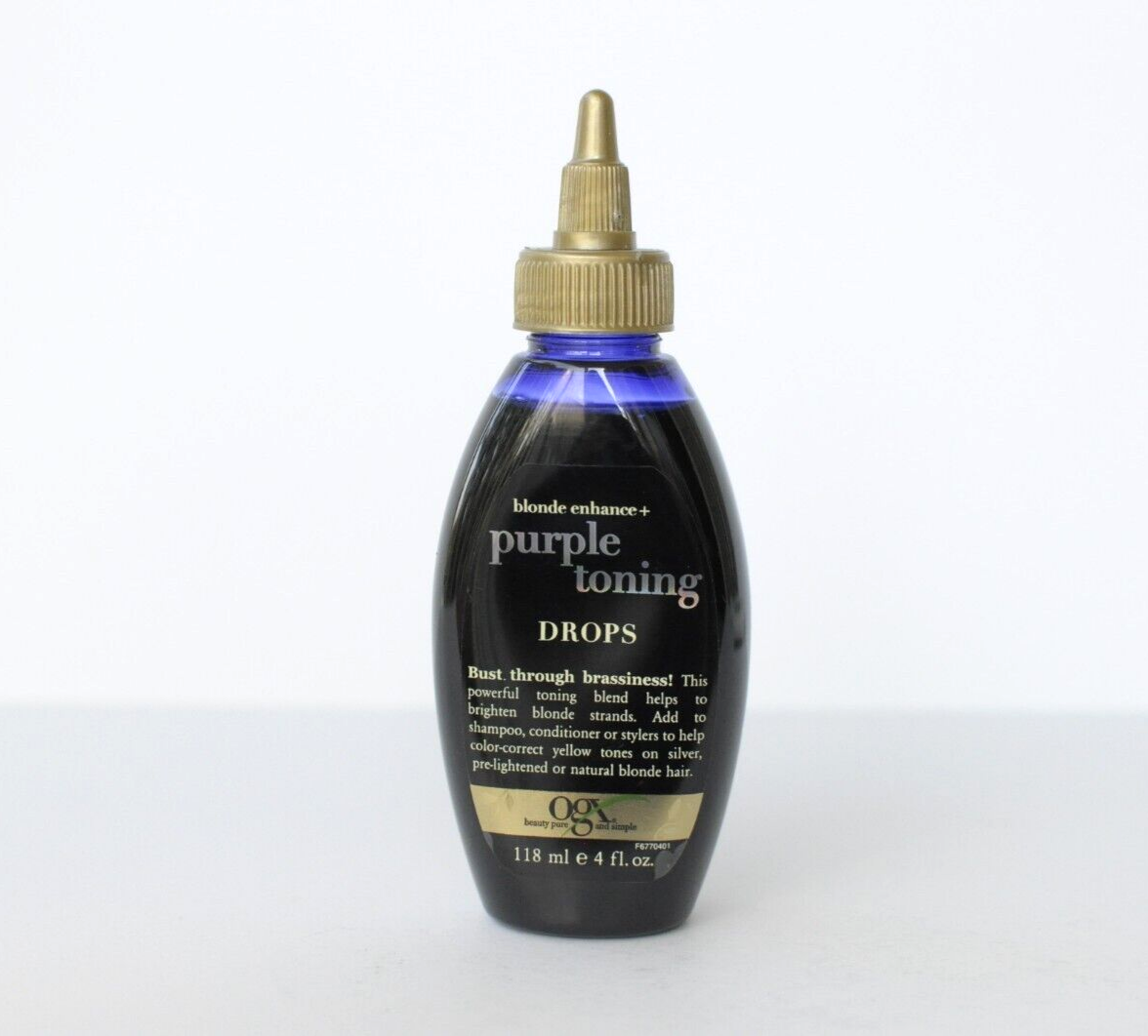 1 OGX Blonde Enhance + Purple Toning Hair Drops 4 fl oz New - $19.99