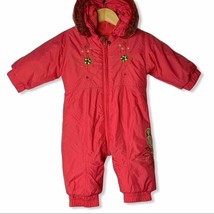 Pampolina pink snowsuit bunting 6 month - £10.30 GBP