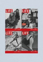 Life Magazine Lot of 4 Full Month of February 1947 3, 10, 17, 24 - £30.26 GBP