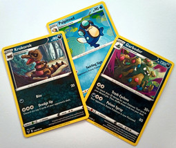 Pokémon 3-pack  TRADING CARDS Krokorok 552 Palpitoad 536 Garbodor 569 STAGE 1 - £2.72 GBP