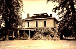 L.L. Cook Co. Real Photo POSTCARD-HISTORIC Harlan House, Mt. Pleasant, Iowa BK61 - £7.10 GBP