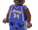 Lego NBA Shaquille O&#39;Neal, Los Angeles Lakers #34 Minifigure - $36.15