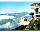 Caracas Venezuela Teleferico Del Avila Tram Gondola UNP Chrome Postcard S14 - $3.91