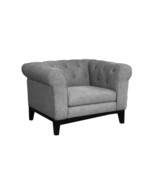 Abbyson Living Cecelia Fabric Chair Gray - PICK UP IN NJ - £467.09 GBP