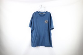 Vintage Mens XL Faded Spell Out Heavyweight Santa Cruz Skateboards T-Shirt Blue - £27.33 GBP