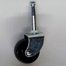 Replacement Swivel Castor Wheels 32mm Small Black Nylon Peg Furniture Ca... - $5.23+