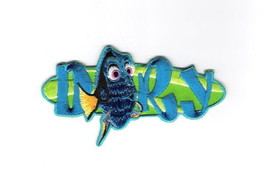 Walt Disney&#39;s Finding Nemo Movie Dory Figure and Name Patch, NEW UNUSED - £6.26 GBP