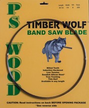 PS Wood Timber Wolf 131 1/2 x 3/8 x 6 tpi band saw blade - £43.95 GBP