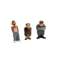Homies Figures Series 4 Laughing Boy, Melon, and Night Owl 1.75&quot; Tall - £13.07 GBP