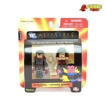 DC Minifigure Series 8 Red Son Superman &amp; Red Son Wonder Woman - £26.47 GBP