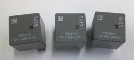 GM OEM 13306941  1191  3 PIECE RELAY SET  1 WARRANTY TESTED GM2 - $10.30