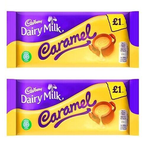 Cadbury Dairy Milk Caramel, 120 gm x 2 pack (Free shipping world) - $30.09