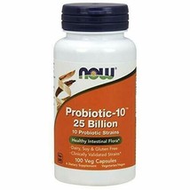 NOW Supplements, Probiotic-10, 25 Billion, with 10 Probiotic Strains, Dairy, ... - £29.55 GBP
