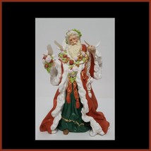 NEW Franklin Mint Collectible Santa Claus Spirit Of Peace 11” Sculpture ... - £63.94 GBP