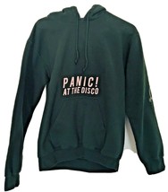 Panic At The Disco Band Hoodie Women&#39;s Pray For The Wicked Sz S Green/Pink - £21.53 GBP