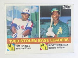 Rickey Henderson 1984 Topps #134 Oakland Athletics A’s MLB Baseball Card - £1.09 GBP