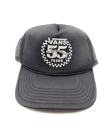VANS Off The Wall 55 Years Hat Mesh Skate Rope Snapback Black Trucker Ca... - £15.58 GBP