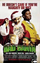 Billy Bob Thornton Signed 11x17 Bad Santa Movie Poster Photo JSA - £183.19 GBP