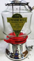 Columbus "M" Pistachio Dispenser Rare Globe Penny Operated Circa 1930's Red - $1,995.00