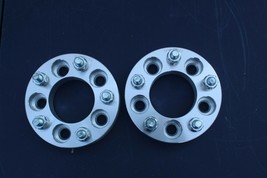 Aluminum 1.25" x2 Wheel Spacer Adapters Ford Jaguar Lincoln Volvo 5X108 5x114.3 - £39.56 GBP