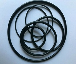 6 New Replacement Belts For Gaf 1688Z Dual Super / 8mm Film Projector - £15.02 GBP