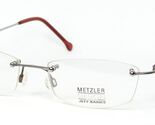 JEFF BANKS by METZLER B488 541 SILVER / PURPLE-BROWN EYEGLASSES 52-18-135mm - $78.42