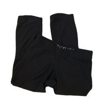 NIKE Womens Leggings Black Dri-Fit Stay Warm Running Tech Capri Reflecti... - $11.51