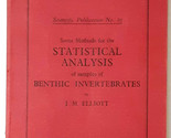 Some Methods for the Statistical Analysis of Samples of Benthic Inverteb... - £22.56 GBP