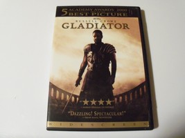 Gladiator DVD Widescreen Russell Crowe Joaquin Phoenix Connie Nielsen - £4.86 GBP