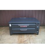 BLODGETT 961 NATURAL DECK GAS SINGLE PIZZA OVEN WITH  NEW STONE 6IN OR 2... - $1,876.05