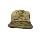 O’Neal’s Carpenter Shop Logo Trucker Hat Cap Snapback Green Camoflauge V... - $376.79 MXN