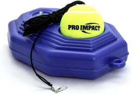 Pro Impact Tennis Trainer Rebounder Ball, Trainer Baseboard with Long Rope - £6.70 GBP