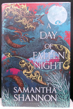 Samantha Shannon A Day Of Fallen Night First Uk Edition 2023 Signed Chaos #2 - £53.18 GBP