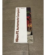 Nikon FE Automatic Sales Brochure 1978 English Good Condition Nikon System - €21,21 EUR