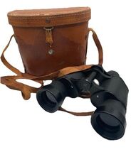Vintage Binolux Triple Tested Binoculars No. A8-31897 in Case - $28.49