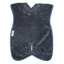 Cross Silly Billyz Towel Highchair Hugger Bib - Navy - £32.08 GBP