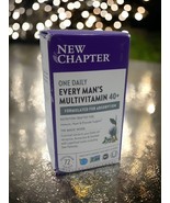 New Chapter Every Man&#39;s One Daily 40+ Plus Multi 72 Tablets Exp 01/2025 ... - £27.83 GBP