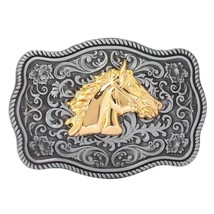 Doitby Longhorn Belt Buckle Western Cowboy Belt Buckle Eagle Belt Buckles Horse - $23.74