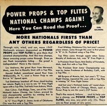 1949 Aviation Propeller Model Airplane Advertisement American Hobby Inc - $19.99