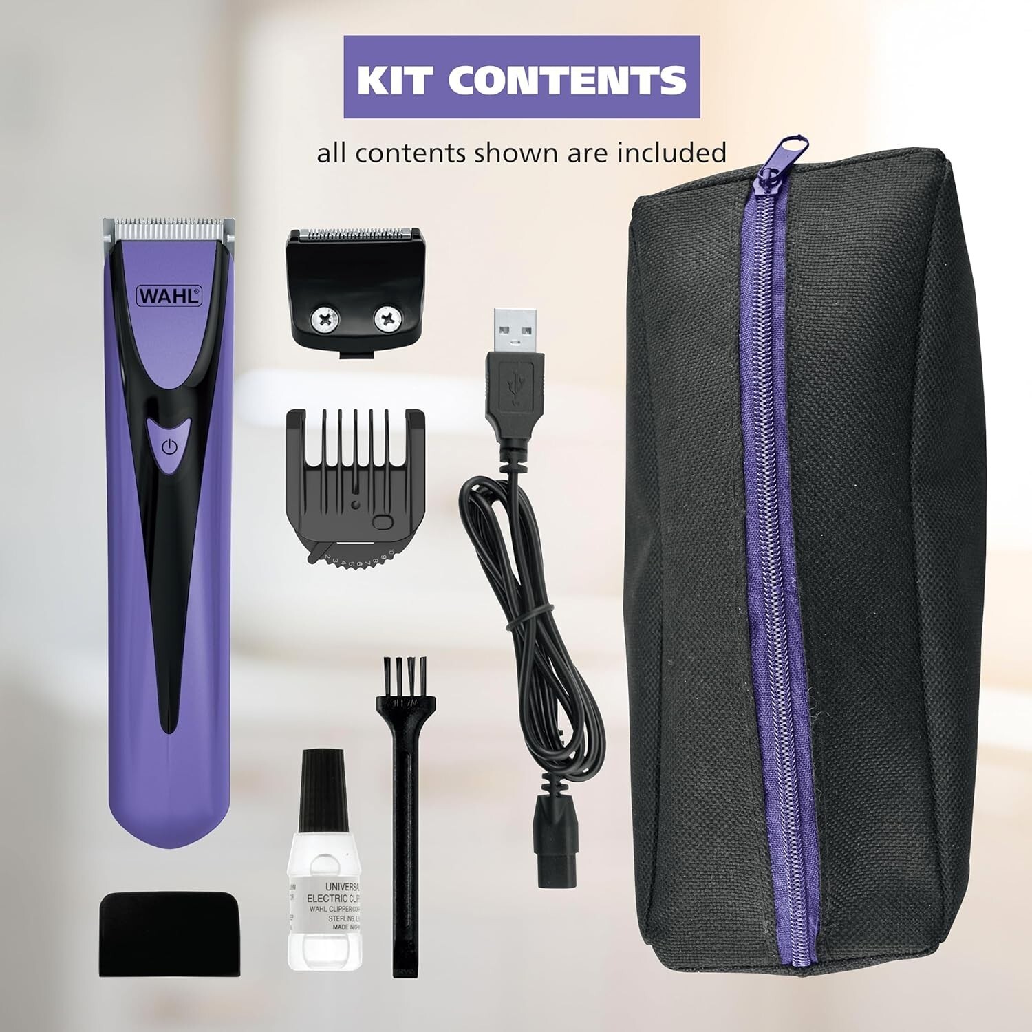 Wahl 3026004 Bikini Sculpt Pro Electric Rechargeable Trimmer - Purple &amp; ... - $65.00