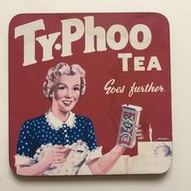 COASTER - TYPHOO TEA - £0.02 GBP