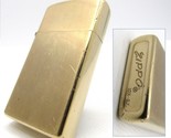 10K Gold Filled Slim Zippo Used - £155.55 GBP