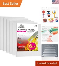 Eco-Friendly 6 Pack of Large 18x24 Inch Painting Canvases - Ideal for Cr... - $57.00