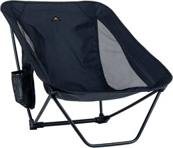 Iclimb Low Ultralight Compact Camping Folding Chair With Side Pocket And Carry - £38.44 GBP