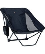 Iclimb Low Ultralight Compact Camping Folding Chair With Side Pocket And... - £38.39 GBP